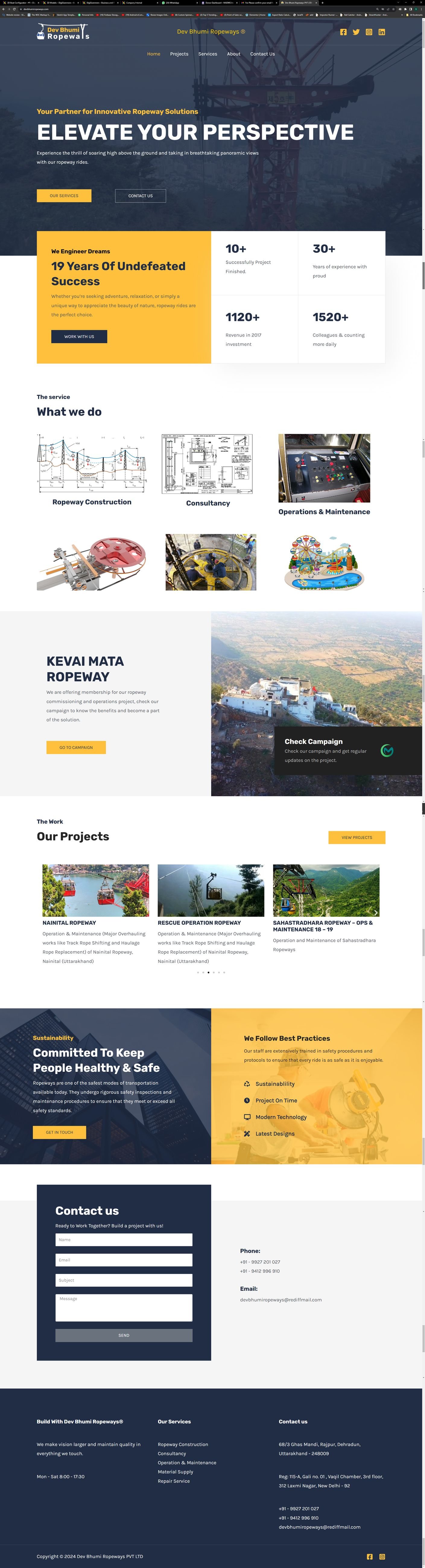 Dev Bhumi Ropeways &mdash; screen 2 of 2
