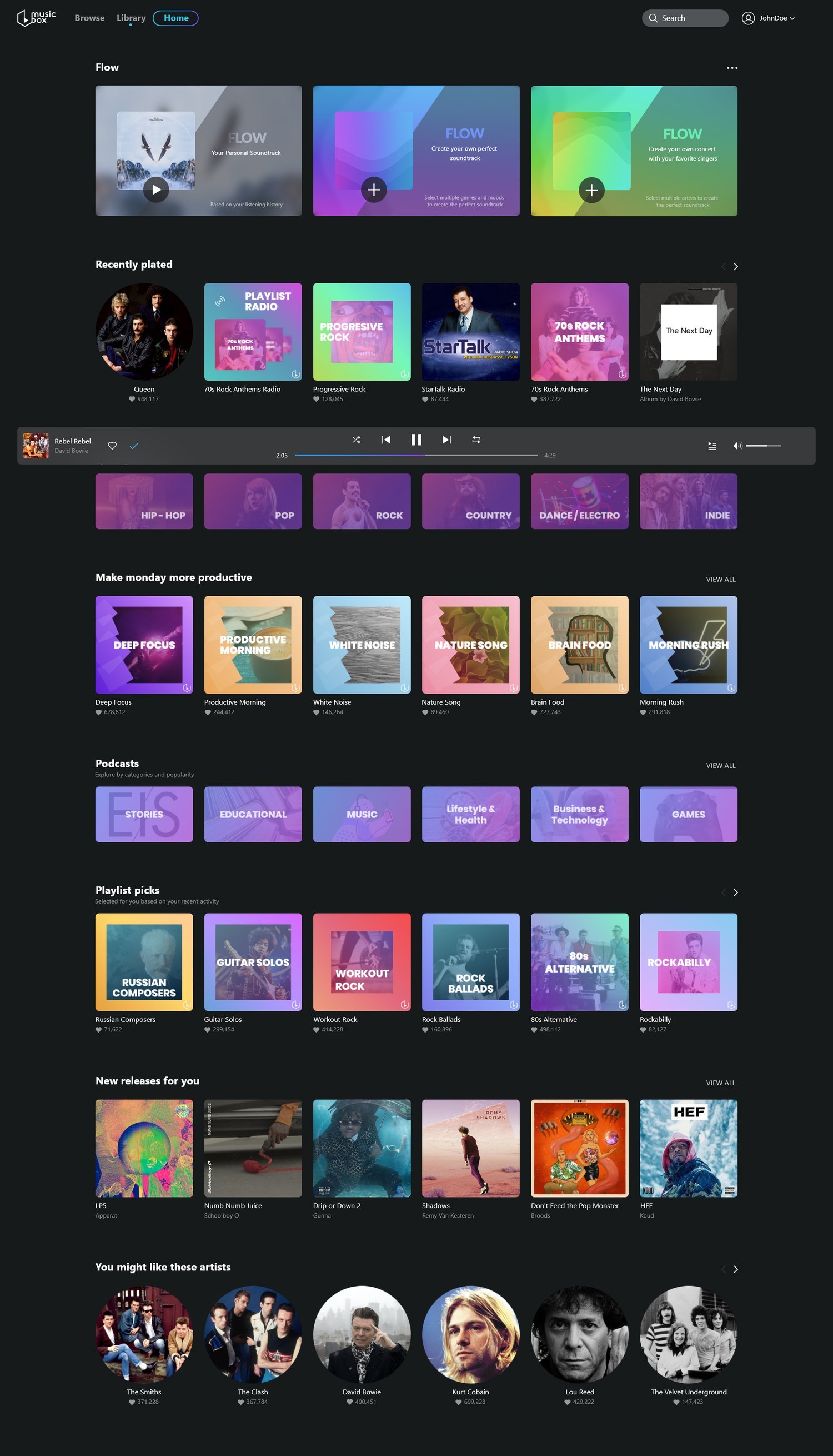 Digi Music Box — screen 1 of 4