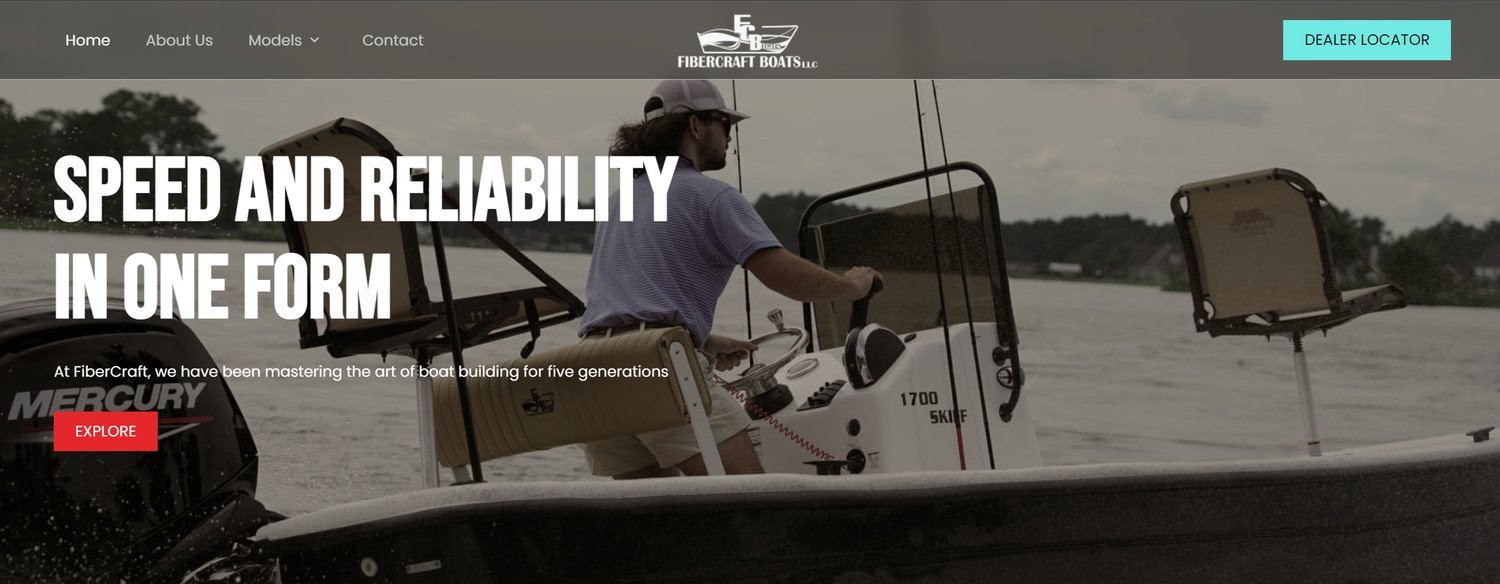 Fibercraft Boats &mdash; screen 1 of 4