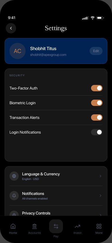 Fintech App — screen 14 of 17