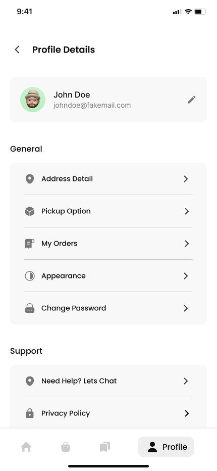 Grocery App — screen 16 of 30