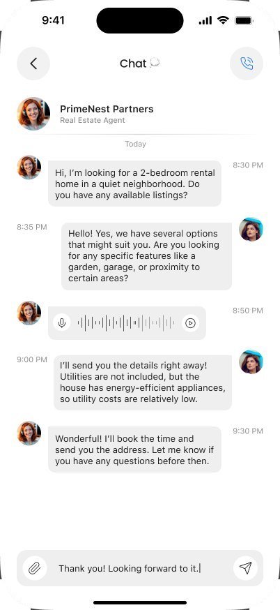 Real Estate App &mdash; screen 8 of 10