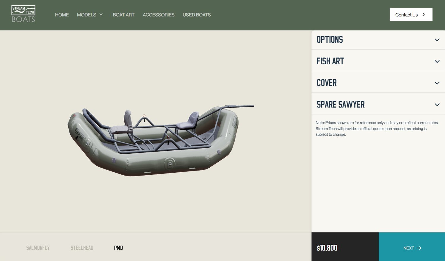 Stream Tech Boats &mdash; screen 3 of 3